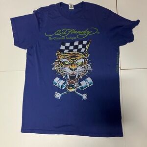 Ed Hardy Deep Blue T-Shirt